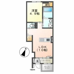 Lux【1階】の間取り