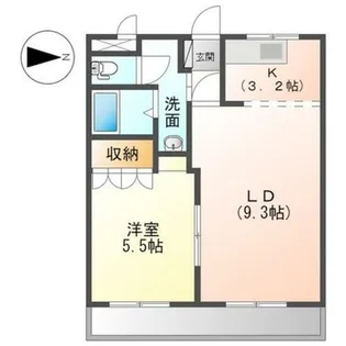 ピアコート木原【2階】の間取り