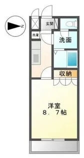 ナデューラ・コート【1階】の間取り
