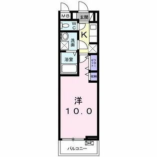 メゾン-18【3階】の間取り