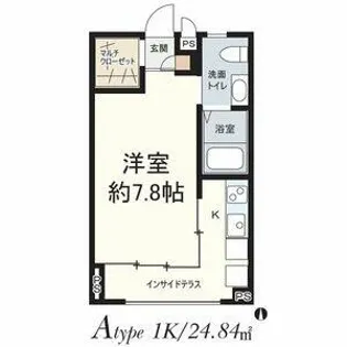 ビートル【2階】の間取り