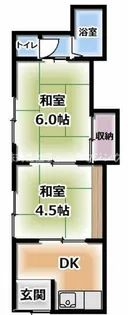 大阪府寝屋川市池田西町【マンション】の間取り
