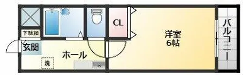 ハイツコニファー【2階】の間取り
