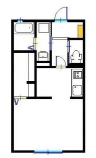 丸萬三番館【2階】の間取り