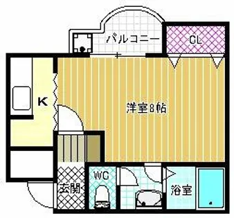 エルベ27【4階】の間取り