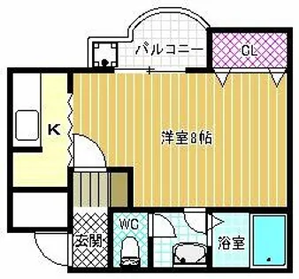 エルベ27【4階】の間取り