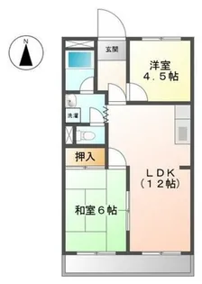 チェリーガーデン【2階】の間取り