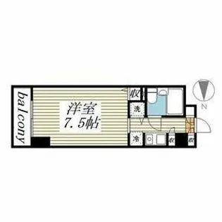 メゾン・ド・シャトー【211号室】の間取り