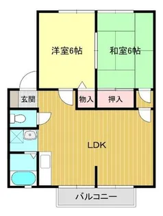 サンシティEMOTO Ⅱ【2階】の間取り