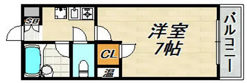 マイルドコート27【1階】の間取り