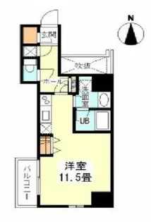 樹樹ガーデン・アネックス【13階】の間取り