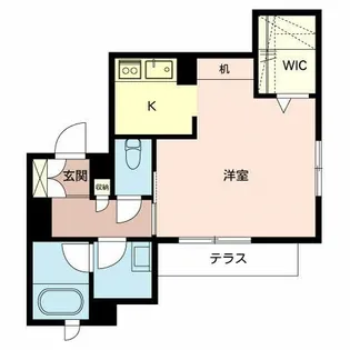 シャーメゾン龍野町【1階】の間取り