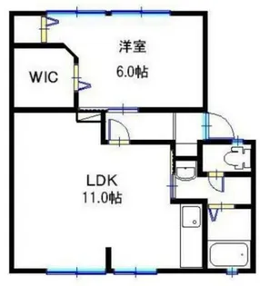 アーバン松本(借上)【2階】の間取り