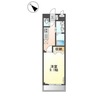 リバーサイドヒルズ【1階】の間取り
