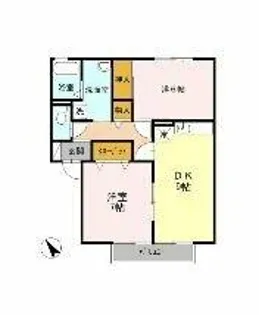 サンアレイ小池 A棟【2階】の間取り