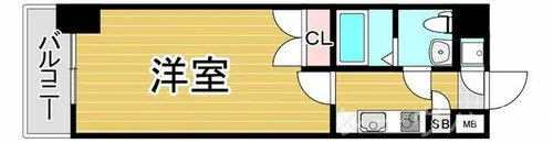 福岡県福岡市東区東浜1丁目【マンション】の間取り