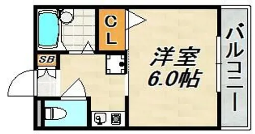 リッチハイツ【1階】の間取り