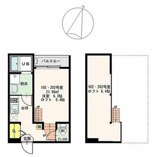 愛知県名古屋市南区菊住2丁目【アパート】の間取り
