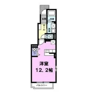 プリムラ【1階】の間取り