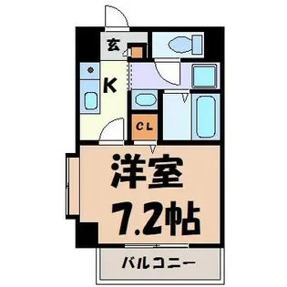 CRECER新栄【5階】の間取り