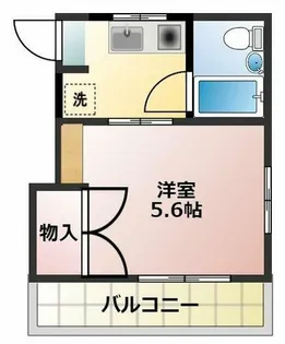 ユトリロ三本木3【201号室】の間取り