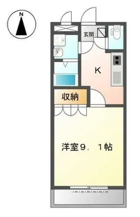 ゆいまーる【1階】の間取り