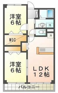 エクセランビラ【2階】の間取り
