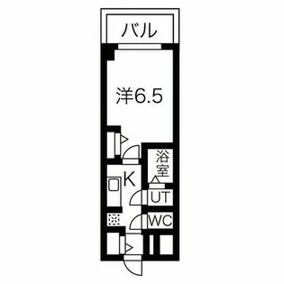 ファステート名古屋駅前ドリーム【14階】の間取り