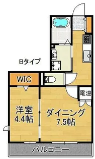 アルセア泉佐野【3階】の間取り