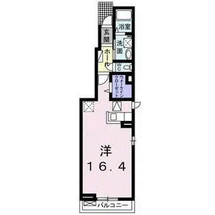 Blue moon【1階】の間取り