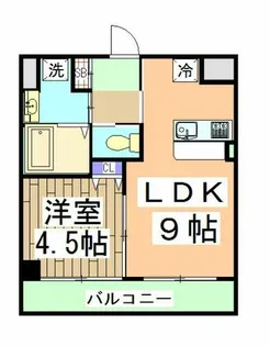 articles【4階】の間取り