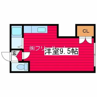 サン・シャイン【2階】の間取り