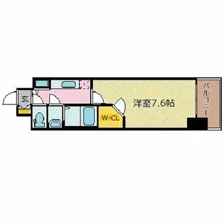 プレサンス栄ライズ【14階】の間取り