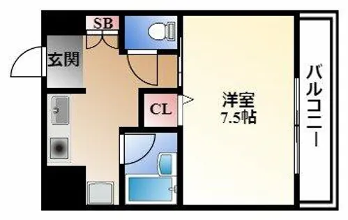 ANNEX・IZUMI【3階】の間取り