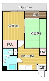 サーフサイドビル到津【201号室】の間取り