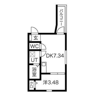 愛知県名古屋市中川区乗越町3丁目【アパート】の間取り