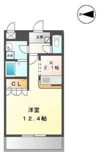 メルシー アトス【1階】の間取り