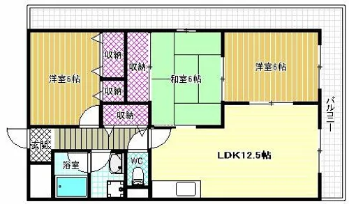 ステラルーチェ【2階】の間取り