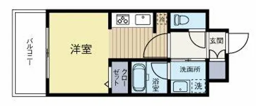 LANDIC H1916【2階】の間取り
