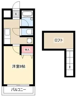 センチュリーコート【201号室】の間取り