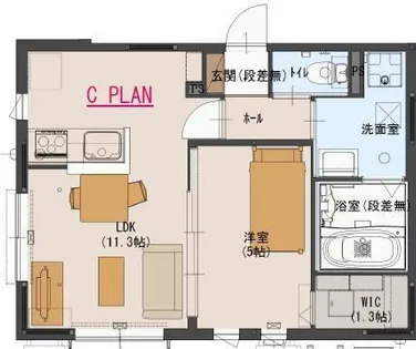 プリマベーラ【1階】の間取り