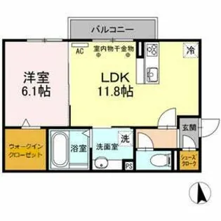 Es tupendo【2階】の間取り