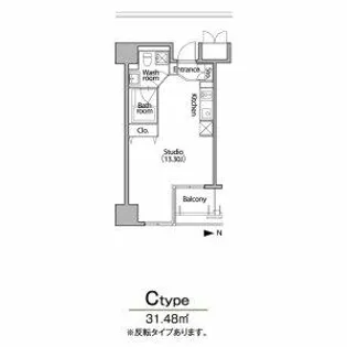 グラン・アベニュー栄【724号室】の間取り