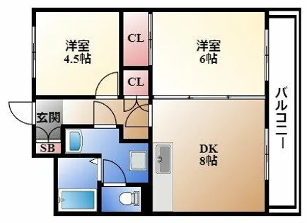 リアライズ栄【11階】の間取り