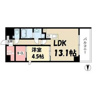 Viare storia【13階】の間取り