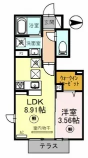 リオ グランデ【1階】の間取り