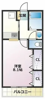 ピアルーチェ【2階】の間取り