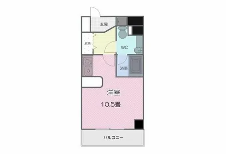 レリブ草間【301号室】の間取り