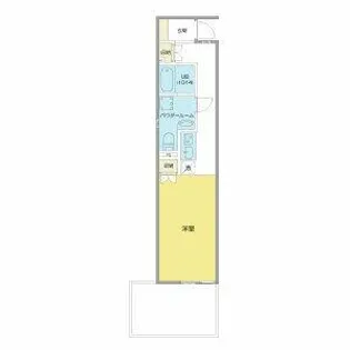 Libra神宮南【1階】の間取り