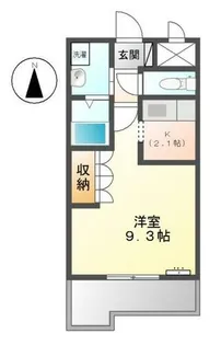 ツインズコート相生壱番館【2階】の間取り